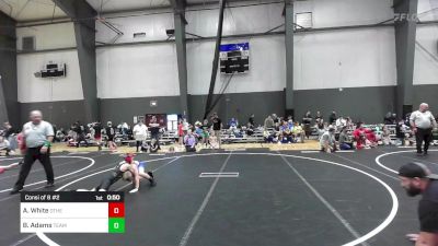 73 lbs Consi Of 8 #2 - Andrew White, Other Team vs Bentley Adams, Team Real Life