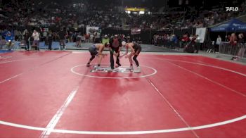 98 lbs Champ. Round 2 - Lucas Fincher, Elgin vs Jaxon Brazle, Post Falls