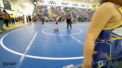 66 lbs Rr Rnd 3 - Maxwell McConnell, Newkirk Takedown Club vs Barrett Kennell, Tiger Trained Wrestling