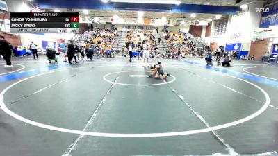 48-52 lbs Round 4 - Conor Yoshimura, Cal-Grapplers vs Jacky Saenz, Threshold Wrestling Club