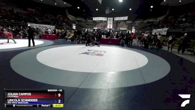 75 lbs Round 1 - Prisayis Harrell, LAWC vs Elaina Soltero, Central Coast Most Wanted Wrestling Club