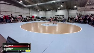 130 lbs Cons. Round 7 - Lillian Hood, Woodland Park vs Idaly Garcia, Vista Peak