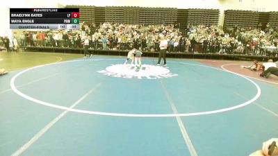 Quarterfinal - Braelynn Bates, Legal Pain vs Maya Engle, Prime Mat Club