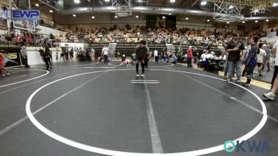 76 lbs Semifinal - Bailey Jones, Harrah Little League Wrestling vs Gunner Allen, Standfast OKC