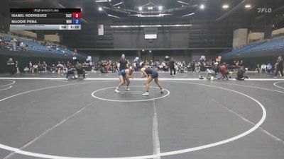 124 lbs Semifinal - Maddie Pena, Wayland Baptist University vs Isabel Rodriguez, Tarleton State