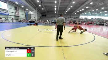 132 lbs Rr Rnd 2 - Corey Iannucci, Raider Wrestling Club vs Skyler West, PAL Tropics