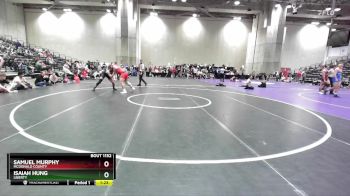 215 lbs Quarterfinal - Samuel Murphy, McDonald County vs Isaiah Hung, Liberty