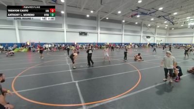 144 lbs Cons. Round 1 - Anthony L. Moreno, New York Military Academy vs Trenton Casto, Unattached