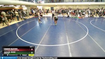 160 lbs Cons. Round 5 - Chance Blevins, Champions Wrestling Club vs Samuel Rassi, Ridgeline