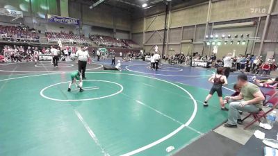 62 lbs Consi Of 16 #2 - Aidan Romero, Swat vs Justin Huntsinger, Woodland Park Jr WC