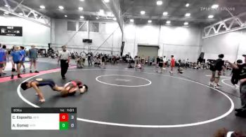 83 lbs Quarterfinal - Charlie Esposito, Jersey 74 vs AJ Gomez, Virginia Team Predator