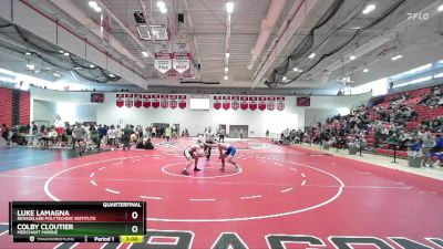 165 lbs Quarterfinal - Luke LaMagna, Rensselaer Polytechnic Institute vs Colby Cloutier, Merchant Marine