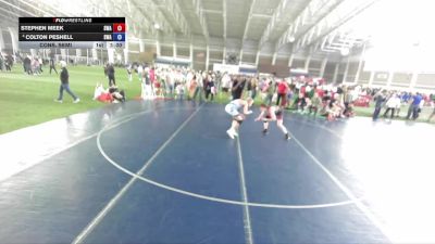 144 lbs Cons. Semi - Stephen Meek, Sanderson Wrestling Academy vs Colton Peshell, Sanderson Wrestling Academy