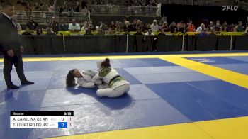 ANA CAROLINA DE ANDRADE LIMA SOA vs THAÍS LOUREIRO FELIPE 2024 Pan Jiu Jitsu IBJJF Championship