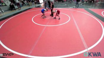 49 lbs Round Of 16 - James Harp, Wild Hogs vs Cambrie Kelso, Tiger Trained Wrestling