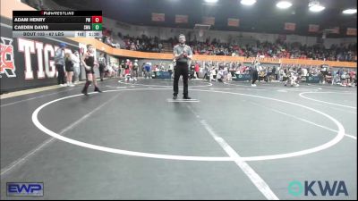 67 lbs Rr Rnd 1 - Adam Henry, Powerhouse Wrestling vs Caeden Davis, Shelton Wrestling Academy