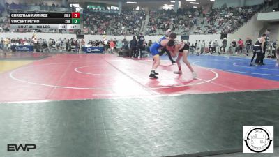 108 lbs Consi Of 32 #2 - Christian Ramirez, Collinsville Junior High vs Vincent Petro, Stillwater Wrestling