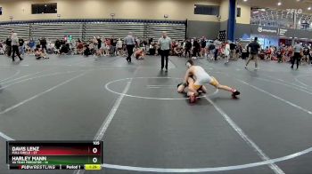 105 lbs Round 1 (8 Team) - Davis Lenz, Full Circle vs Harley Mann, VA Team Predator