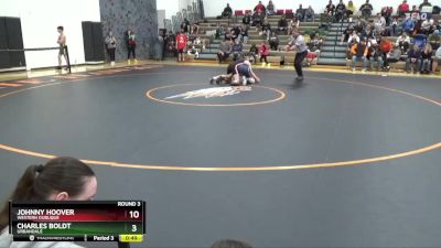 JV-9 lbs Round 3 - Cohen Yossi, Prairie, Cedar Rapids vs Ethan Boobyer, Urbandale