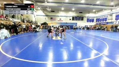 175 lbs Quarterfinal - Tanner Smith, Arroyo (San Lorenzo) vs Pratham Sharma, Northgate