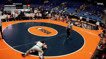 120 lbs Finals (8 Team) - Logan Makiney, Washington vs Kannon Judycki, Elmhurst (IC Catholic)