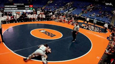120 lbs Finals (8 Team) - Logan Makiney, Washington vs Kannon Judycki, Elmhurst (IC Catholic)