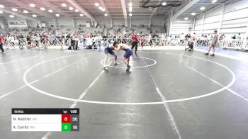 154 lbs Rr Rnd 2 - Nolan Koehler, Grit Mat Club Blue vs Alex Carillo, Triumph Blue