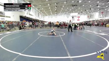 63 lbs Cons. Semi - Nikolas Martinez, Empire Wrestling Academy vs Charlie Machemer, WRCL Wrestling Club