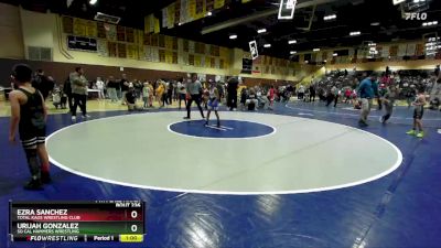 71 lbs 7th Place Match - Ezra Sanchez, Total Kaos Wrestling Club vs Urijah Gonzalez, So Cal Hammers Wrestling