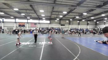 88 lbs Quarterfinal - Levi Garcia, Desert Dogs WC vs Ryker Fuentes, Crismon Wrestling
