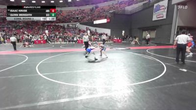 80 lbs Cons. Round 5 - Isaac Kruse, Askren Wrestling Academy vs Quinn Meredith, St Croix Central