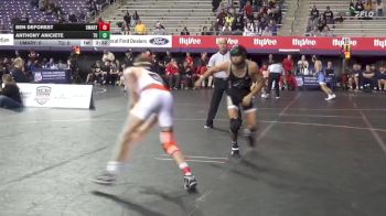 125 lbs Semis & 3rd Wb (16 Team) - Anthony Aniciete, Tiffin vs Ben DeForest, UMary