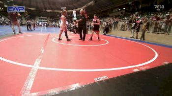 Consolation - Ares Larchey, Grove Takedown Club vs Ethan Sanders, Caney Valley Wrestling