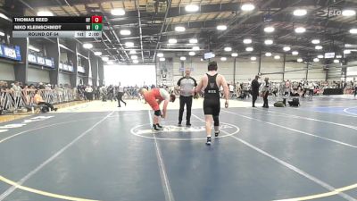 195 lbs Round Of 64 - Thomas Reed, NY vs Niko Kleinschmidt, WI
