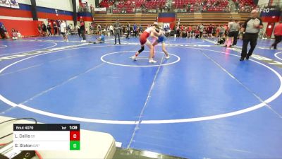 112 lbs Semifinal - Lincoln Callis, Sand Springs HS vs Gabriel Slaton, Sapulpa