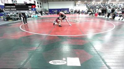 131 lbs Cons. Round 1 - Laisha Rios, Texas Woman`s University vs Danyl Pippin, Wayland Baptist University