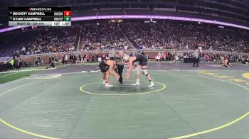 D4-144 lbs Champ. Round 1 - Beckett Campbell, Hudson vs Kyler Campbell, New Lothrop