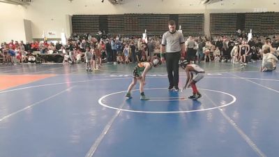57 lbs Rr Rnd 1 - Liam Wint, Washington Twp - ESC vs Gunner Schmidt, Rabbit Wrestling Club - ESC