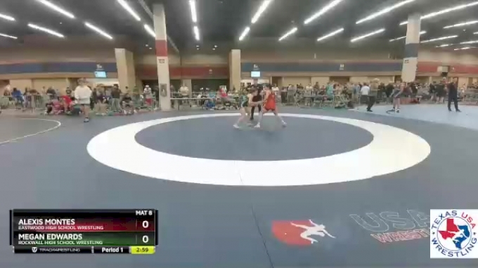 117 lbs Round 2 - Alexis Montes, Eastwood High School Wrestling vs ...