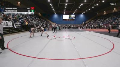 3 - 126 lbs Cons. Round 3 - Cameron Kie, Skyline vs Colten Budd, Culpeper County