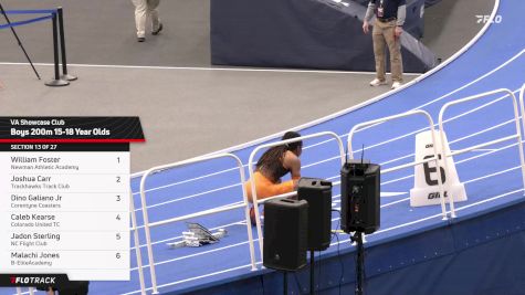 High School Boys' 200m, Finals 13