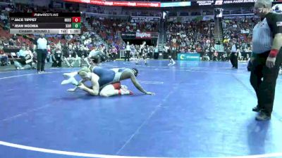 3A-215 lbs Champ. Round 2 - Jean Ngoma, Xavier, Cedar Rapids vs Jace Tippet, North Scott