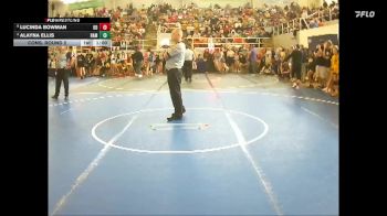 130 lbs Cons. Round 2 - Alayna Ellis, Hamilton vs Lucinda Bowman, Delaware Dempsey