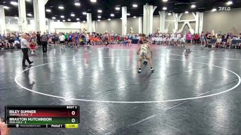 113 lbs Round 1 (8 Team) - Riley Sumner, Team STL Black vs Braxton Hutchinson, Iowa Gold