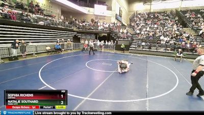 4A 135 lbs Champ. Round 1 - Natalie Southard, Park City vs Sophia Richens, Uintah