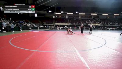 165 lbs Round Of 32 - Chad Blanke, Iowa State vs Xavier Harvey, Rutgers