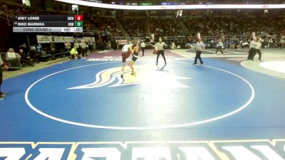 I-150 lbs Cons. Round 4 - Niko Marnika, Commack vs Joey Losee, Shenendehowa