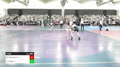 117-H2 lbs Final - Mason Musciano, Collingswood vs Chris Frank, Olympic