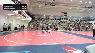 120 lbs Round Of 16 - Jackson Call, Five Star Savannah Wrestling vs Marcos Ramirez, Coahulla Creek High School Wrestling