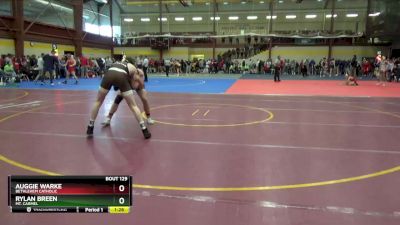 190 lbs Champ. Round 1 - Rylan Breen, Mt. Carmel vs Auggie Warke, Bethlehem Catholic